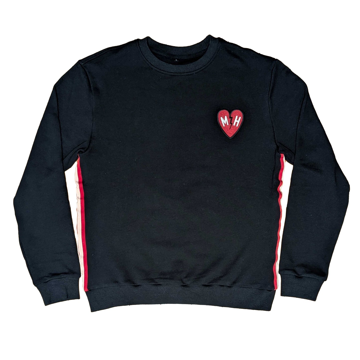 MH Side-Stripe Appliqué Sweatshirt