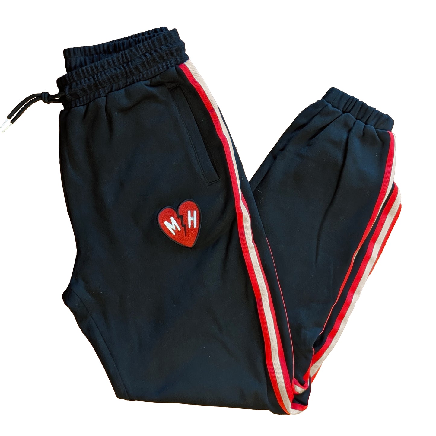 MH Side-Stripe Appliqué Joggers