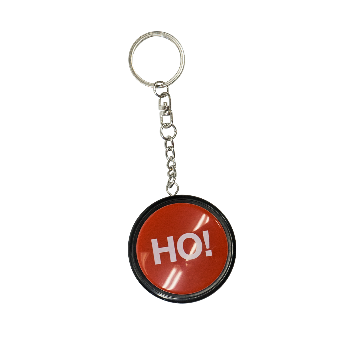 Tuxedo HO! Button Keychain