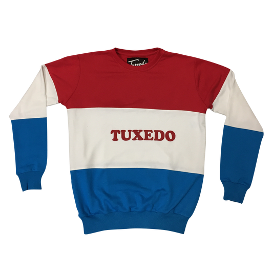 Tuxedo - Cut & Sew Crewneck Sweatshirt