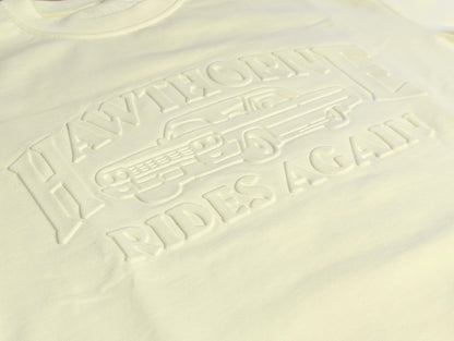 Hawthorne Rides Again Embossed Crewneck