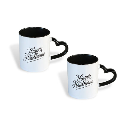 Heart-Handle Mugs (2 Pack)