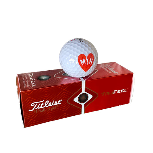 MH Logo Titleist Golf Balls (3 pack)
