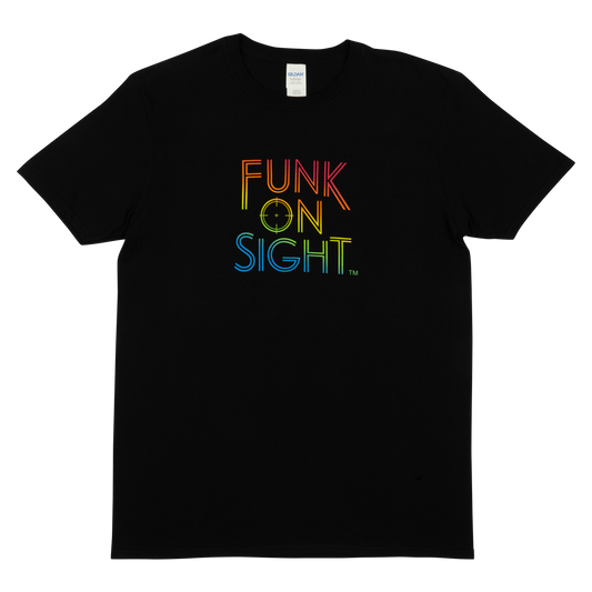 Tuxedo - Funk On Sight Rainbow Logo Tee