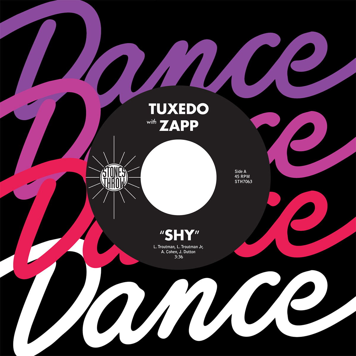 Tuxedo with Zapp "Shy" 7"