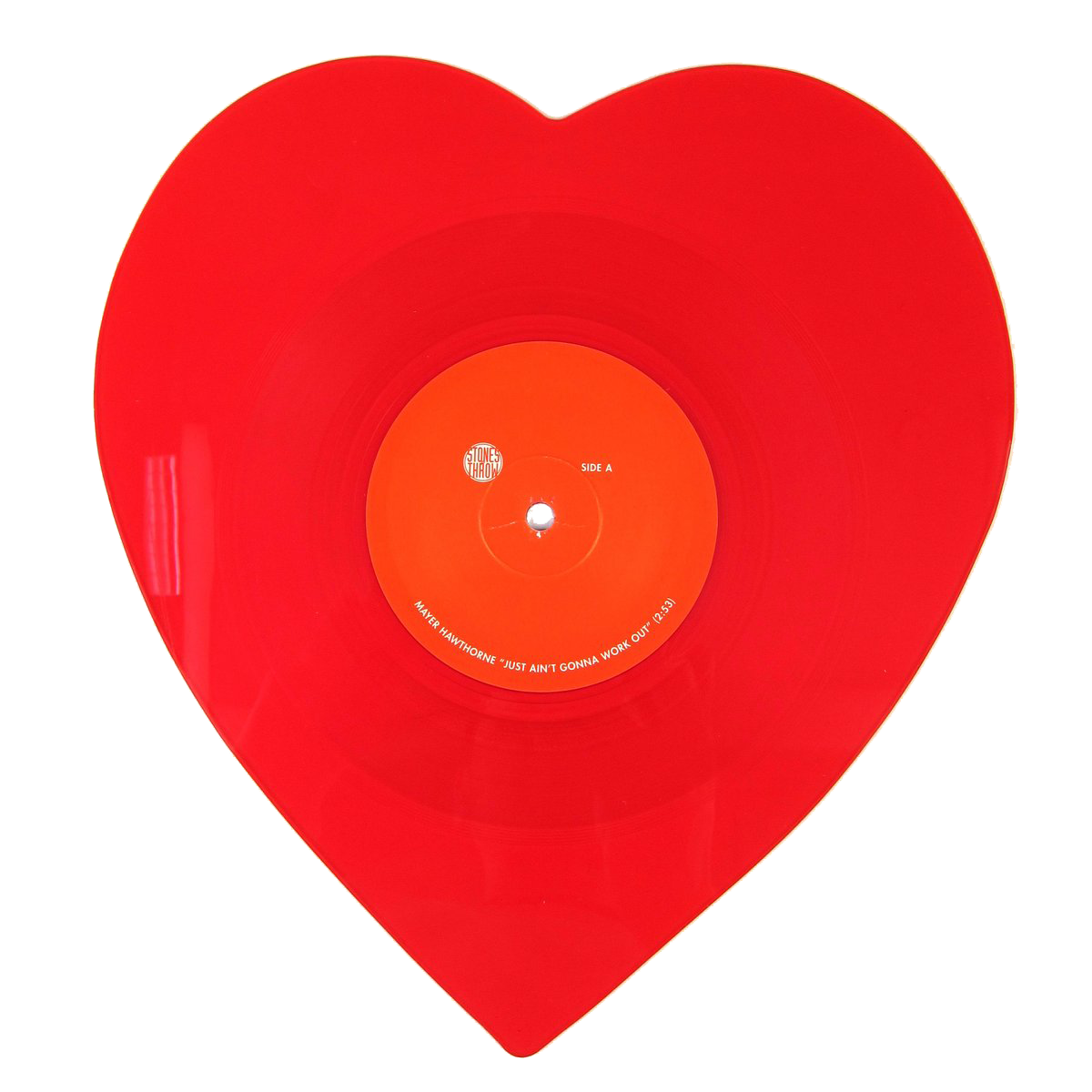 Just Ain't Gonna Work Out 10" Heart Shaped Vinyl